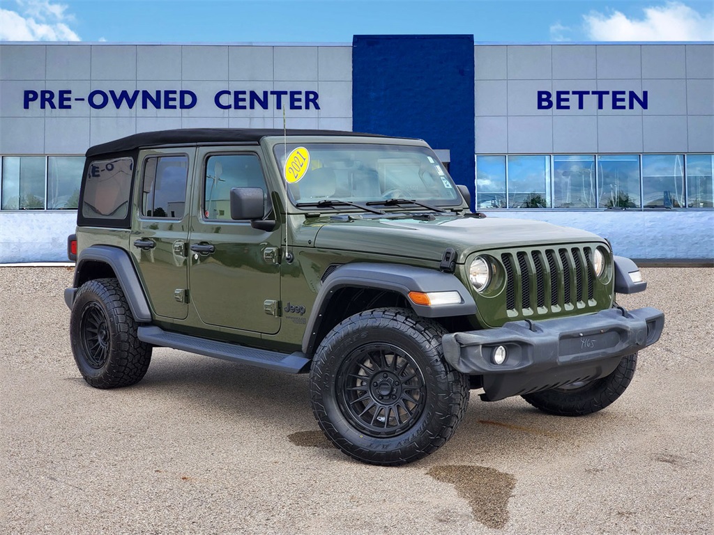 Автомобиль Jeep Wrangler Unlimited Sport 2021 | GrandCar