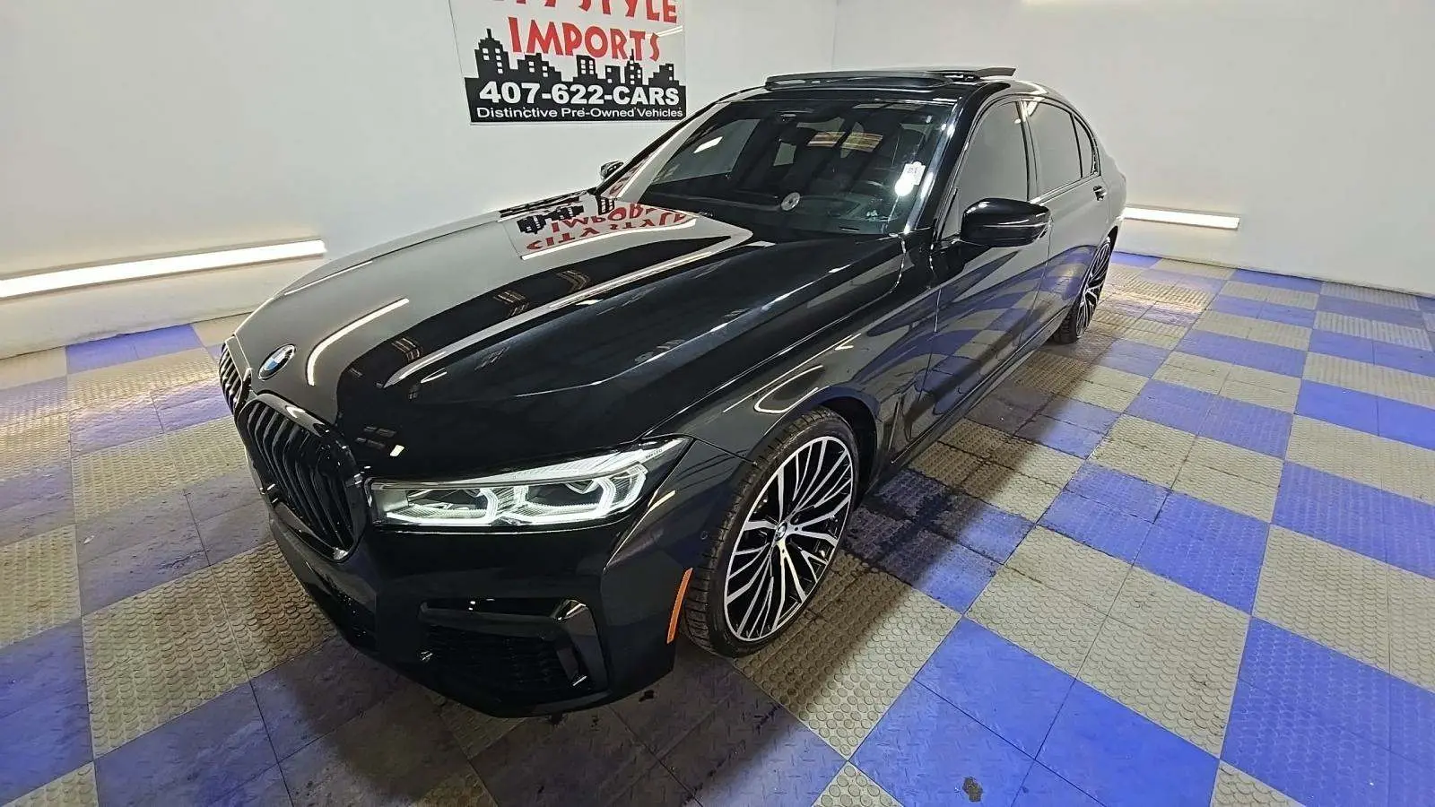 BMW 7 Series Sedan 750i xDrive M SPORT LINE 2022 - доставка авто из США