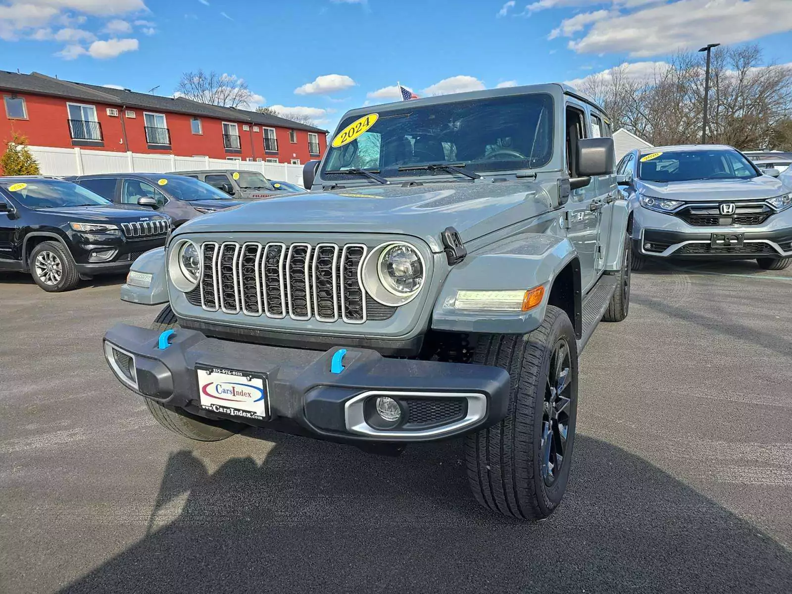 Jeep Wrangler 4xe 4 Door Sahara 2024 - доставка авто из США