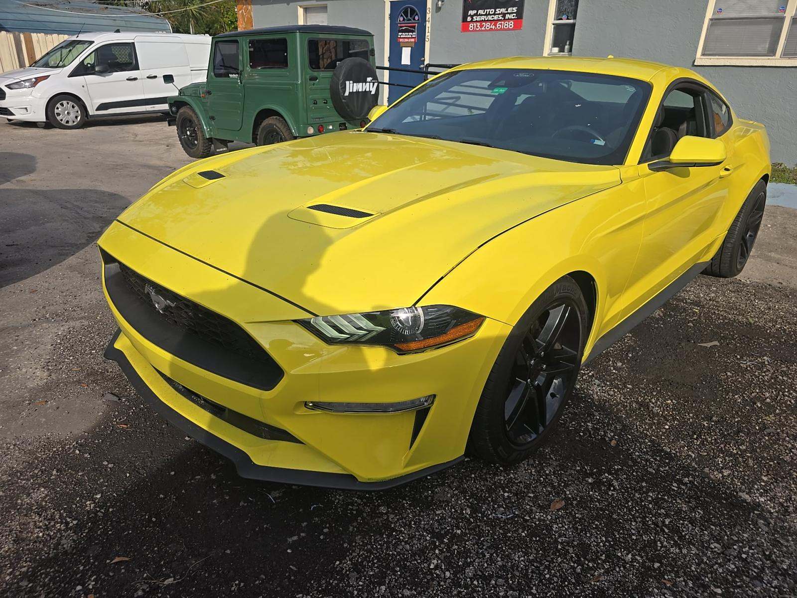 Ford Mustang EcoBoost Coupe 2021 - доставка авто из США